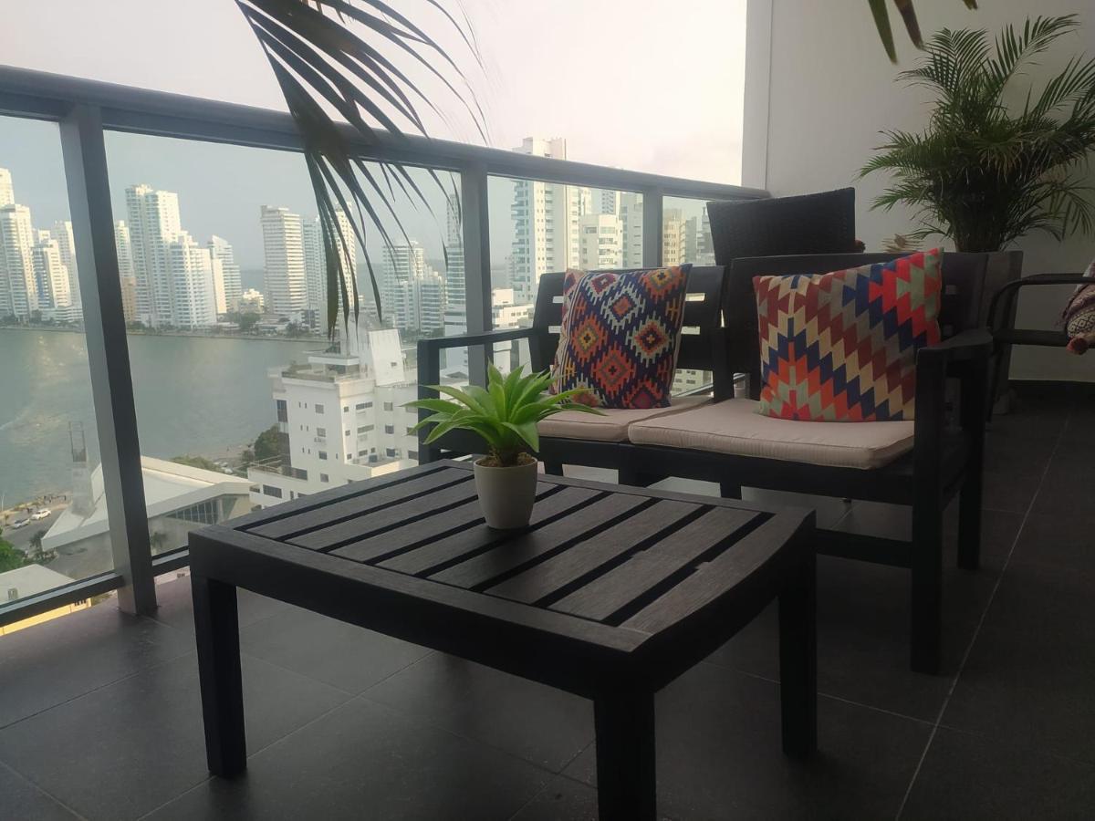 Lujoso Apartamento En Bocagrande Cartagena Екстер'єр фото