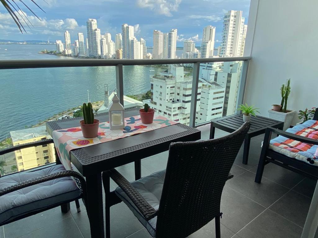 Lujoso Apartamento En Bocagrande Cartagena Екстер'єр фото