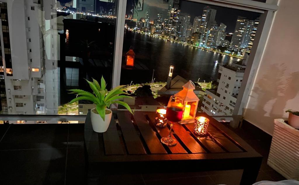 Lujoso Apartamento En Bocagrande Cartagena Екстер'єр фото